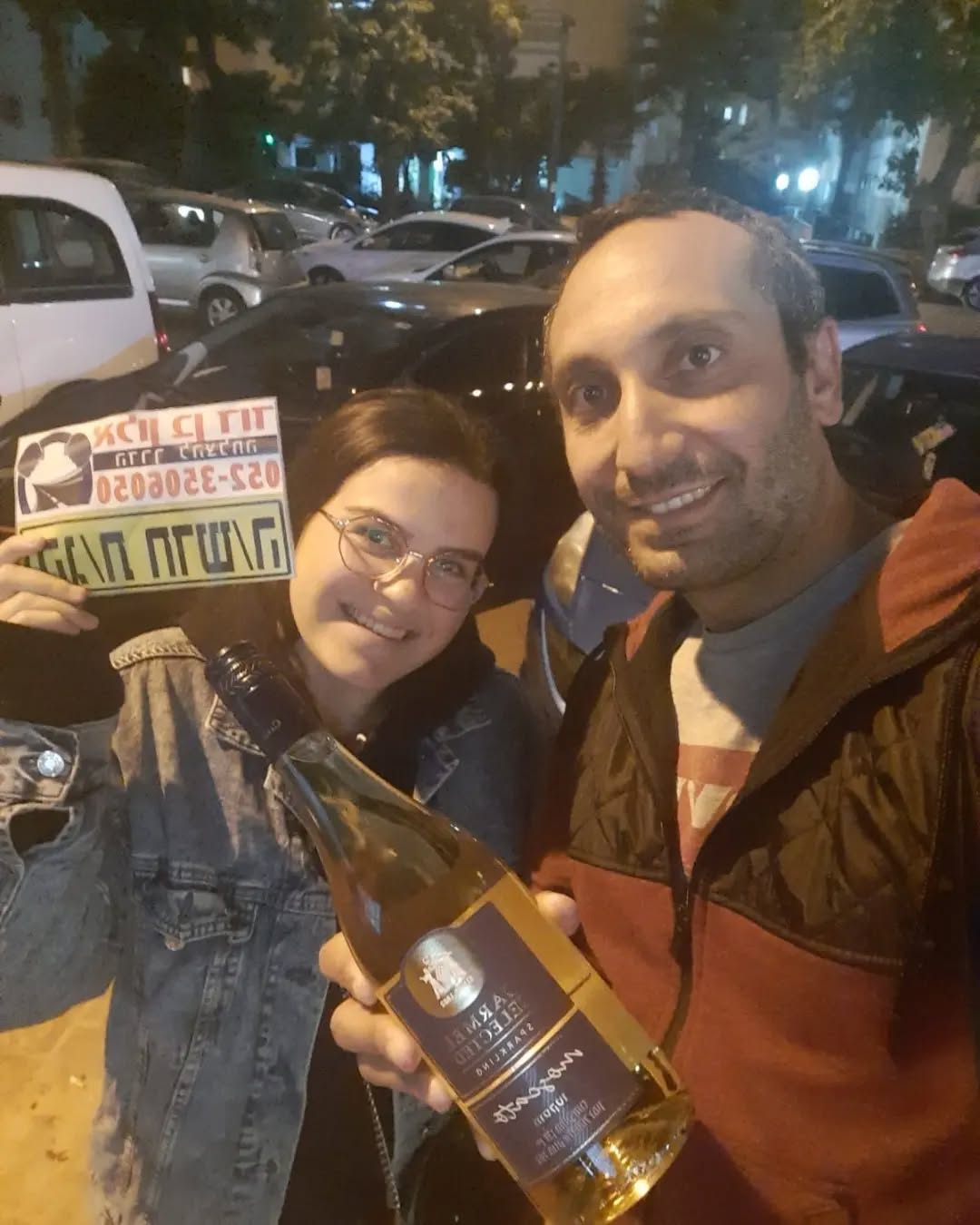 Élève francophone de Flash Neiga après l’obtention de son permis en Israël